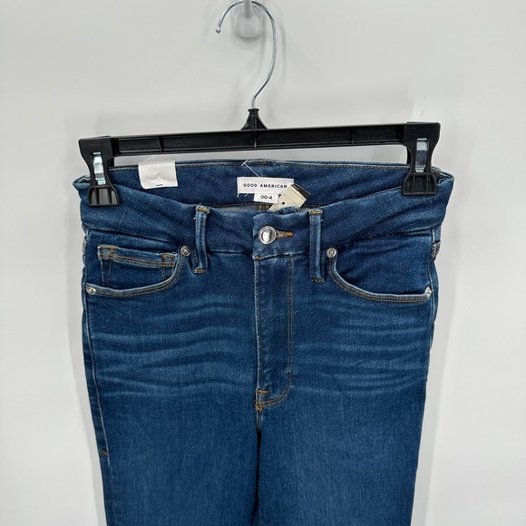 GOOD AMERICAN NWT ALWAYS FITS GOOD CLASSIC in Blue822 // Sz 00-4 - Picture 5 of 12